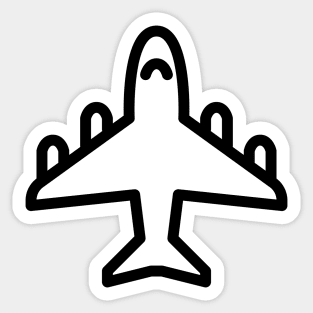 Airplane Sticker